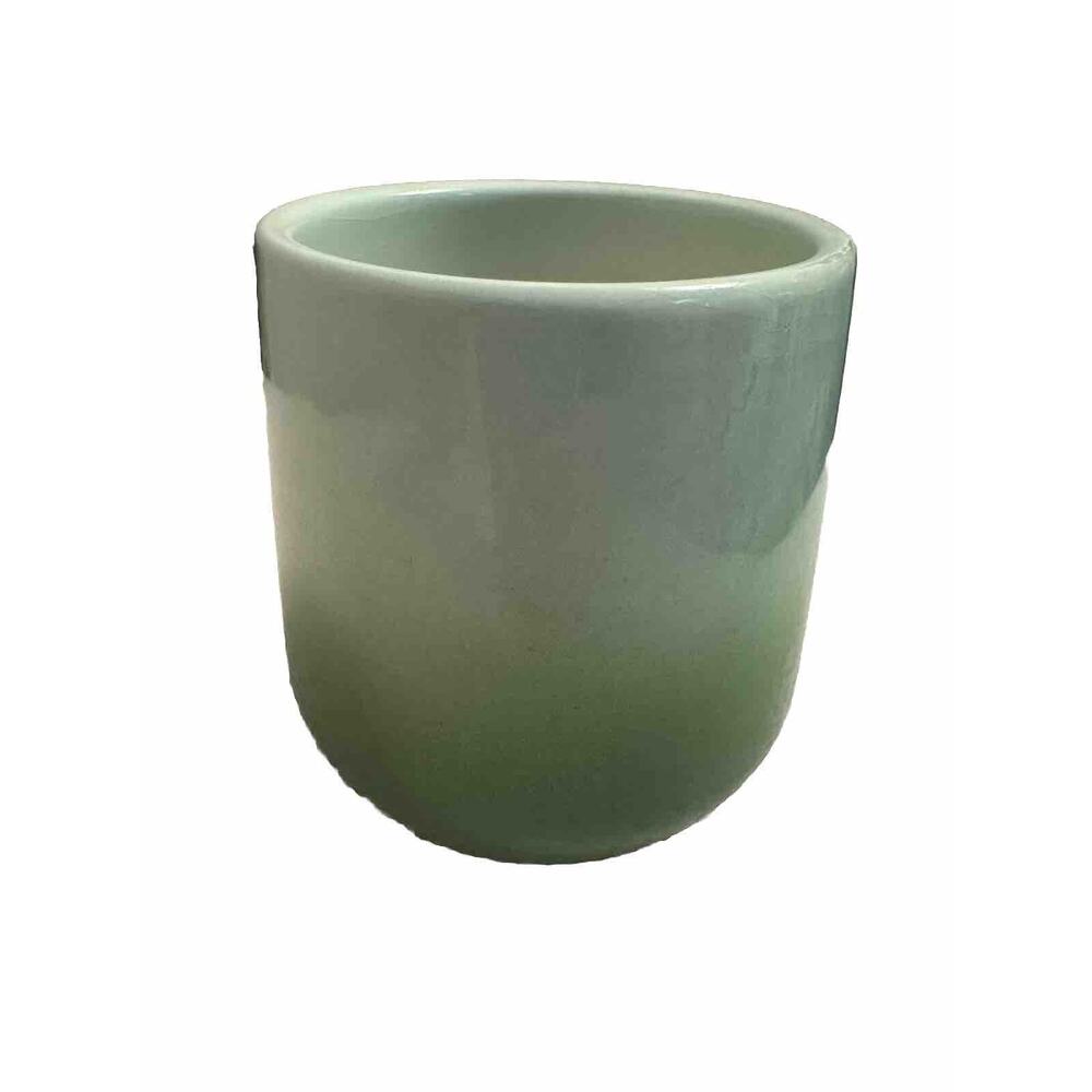 Green Ombre Decor Candle Holder Vase Potter Flower Pot *READ* Wicked
